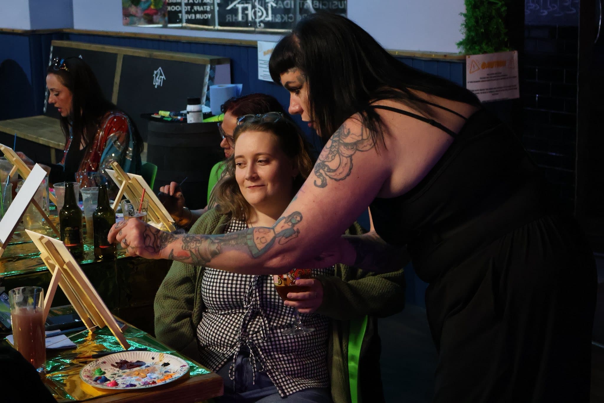 Art workshop at The Krypt